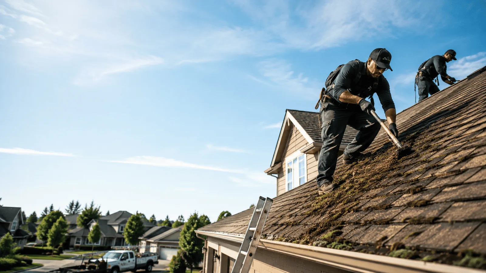 Roof Moss Removal in Harrison, OH near me